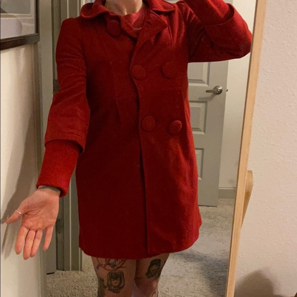 Large Button Fashion Jacket - Picture 8 of 8